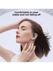 HTC NE11 Bluetooth Headset, High Refresh Rate Colorful Smart Screen, Adaptive Active Noise Cancellation, 140+ Language Translation, Essential For Business Travel, Silver