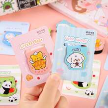 Cartoon Panda Magnetic Bookmark Student Cute Animal Multi-Functional Book Page Clip Irregular Folding Magnet Book Clip - Random - View 5