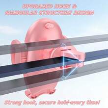 Supporto per telefono da auto YWOR, [adatto a custodie spesse] Supporto per telefono da auto, Supporto per telefono da auto senza mani adatto per iPhone e smartphone