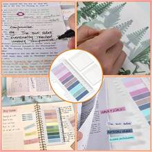 2000 Handy Separador De Libros, Multifuncional Handy Post it, Bloc De Notas Impermeable Etiquetas, Material Escolar Oficina, Post It Para Libros post it libro - 1800 - Ver 5