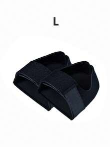 1/2 Pairs Of Anti-Wear Heel Pads, Silicone Cushioning Heel Covers, Heel Protectors For Sports And Casual Shoes - Black - View 5