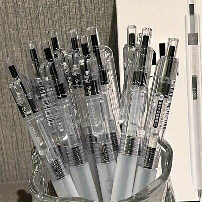 3 Pcs Essential Gel Pens Set For Nurses - Fun And Versatile Office Supplies, Perfect For School, Available In Black, Red, And Blue - Quality Ink Pens For Desk Accessories