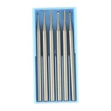 Juego de herramientas de grabado de acero de tungsteno para micrograbado, grabado con fieltro de aceite, cuchillo de corte adecuado para madera, manualidades de metal y joyería (juego pequeño) (2.35mm) - conjunto pequeño - Ver 3