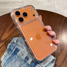 Funda de teléfono a la moda - Una funda protectora delgada adecuada para iPhone 16, 15, 14, 13, 12, 11 Pro Max y el nuevo Apple 17, hecha con material transparente suave. Diseño para Chicas y Mujeres, TPU Suave, Resistente a Impactos, Más Protector, Femenino - 1 pieza - Ver 3
