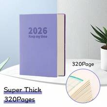 BOBO RABBIT 2026 Maximize Efficiency: Daily Planner & Diary - 320 Pages Time Management And 365 Daily Plan Self-Discipline Checklist, Perfect New Year Gift!,School Supplies,Back To School