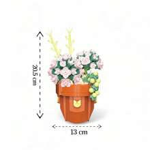 Set de Flores Armables Con Macetitas. - Multicolor - Ver 2