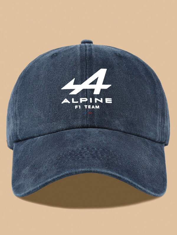 Șapcă de baseball cu imprimeu "F1", 1 buc., pălărie de soare ușoară și respirabilă, design minimalist la modă, mărime reglabilă pentru bărbați și femei, potrivită pentru activități în aer liber, pescuit, vânătoare, vacanță, petrecere, ciclism, cadou ideal pentru sărbători, ziua de naștere, aniversare.