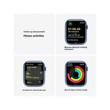 二手 Apple Watch Series 7 GPS 41 毫米，几乎全新，赠品：充电线、两条表带