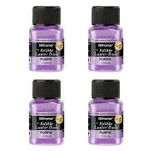 可食用闪光粉亮片珠光粉食品装饰撒粉，适用于饮料、葡萄酒、蛋糕、糖果、甜点、烘焙店、餐厅、素食 - 彩色 - 查看 28