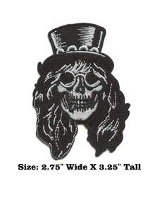 1PC Guns N' Roses Patch Duff McKagan Bandana Embroidered Iron On - Multicolor - View 7
