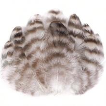 300pcs White Feathers Crafts - 3 - 5inch Feathers Bulk Wedding Home Party, Dream Catcher Supplies And CraftsWhite