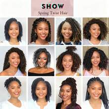 30 hebras/paquete Cabello trenzado de primavera para Locs de mariposa, Locs suaves, Trenzas de ganchillo cortas y esponjosas de 12 pulgadas, Extensiones de cabello trenzado sintético de baja temperatura, Fácil de usar, Para diario o fiesta, Halloween, Navidad y Año Nuevo