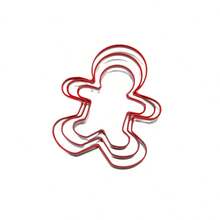 Molde y cortador de galletas navideñas - Muñeco de nieve, árbol de Navidad, hombre de jengibre, corazón, etc.