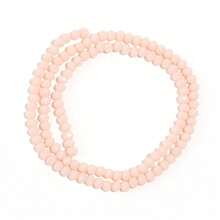1pc Ceramic Faceted Abacus Crystal Rondelle Spacer Beads 3/4/6/8/10mm, Fashion Multi-Use DIY Beading For Bracelets, Necklaces, Jewelry Making, Phone Chains, Keychains, Wholesale Beads - Pink Porcelain - View 13
