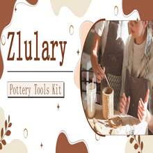 Pottery Tools Kit, Clay Tools Set, Ceramic Tool Kit, Pottery Tools And Supplies With Clay , Modeling, Trimming Tools For Smoothing, Cleaning, Carving