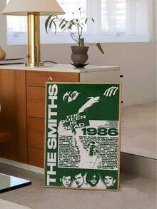 1 pieza Póster de la banda de rock The S-M-I-T-H-S en lienzo sin marco, arte de pared de música retro, póster de música de película, impresiones y pósteres de buena calidad, póster de arte de pared de HD, pintura decorativa para el hogar