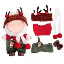 LOVEBU Doll Clothes Suitable For LOVEBU Dolls Generation 1-3, Christmas Doll Outfit Set
