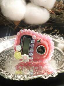 1 pieza/5 piezas/10 piezas Renovación de primavera | Contador de flores de dedo con rhinestones, de doble uso para contar mantras/ejercicios - Multicolor - Ver 15