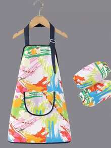 Children's Painting Apron, Waterproof Long Sleeve Reversible Art Smock For Toddlers, Boys And Girls