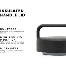 Food Jar For Hot Food Reusable Stainl Steel Vacuum Insulated Leak Proof Lunch Storage For Smoothie Bowl Soup Oatmeal Provision Collection 12oz Winter