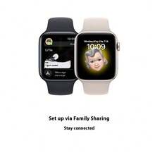 Đồng hồ Apple Watch Series SE2 40mm đã qua sử dụng, gần như mới, bao gồm: Cáp sạc, 2 dây đeo. - Màu nửa đêm - Xem 4