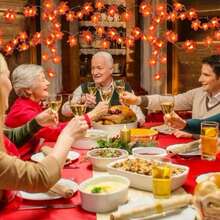 1Pack Artificial Fall Garland With Lights Fall Decorations For Home Maples Leafed Fall Lights Wall Hing Autumu Harvest Thanksgiving Halloween Christmas Decor Indoor Outdoor Home Party Decor Home Decor Halloween Decor Room Decor