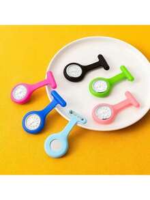 Ever Move Bestselling Exported Simple Digit Silicone Nurse Watch, Quartz Watch For Women, Wholesale Factory Price, Suitable For Nurses, Ladies, Students - Green - View 3