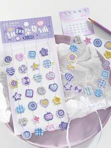 3D Three-Dimensional Button-Shaped Stickers For A Button Variety Store, Cute Realistic Button Stickers For Journaling And Packaging Decoration, Button Stickers For Various Combinations, 3D Cartoon Button Stickers, Student Prizes, Holiday Gifts, Soft And Adorable DIY Phone Cases, Notebooks, And Diaries.