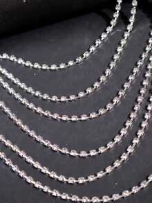 1pc Fashionable Multilayer Sexy Shoulder Chain Body Jewelry For Women