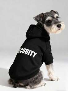 PETSIN 1 件宠物连帽衫，温暖羊毛衬里的宠物衣服，适合小型犬和猫，适合秋冬季