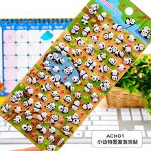 Pegatinas 3D de dibujos animados lindos, pegatinas 3D de estilo japonés adorables con burbujas, pegatinas de diario creativas en relieve, pegatinas decorativas hechas a mano con gemas de cristal de diamante, regalo de Navidad/Acción de Gracias/cumpleaños para niños