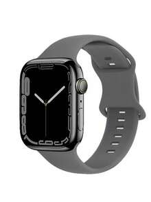 1pc Soft Waterproof Silicone Sport Hidden Clasp Watch Band, Compatible With Series Ultra/10/9/8/7/6/SE/5/4/3, Fashionable & Comfortable, Easy To Replace, Suitable For Men And Women - Multicolor - View 12