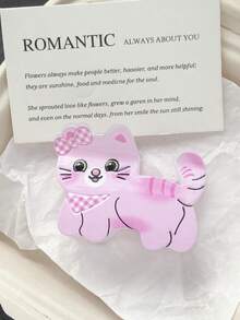 1 Stück/3 Stück süße Cartoon Katzenkrallen Haarclips, modische lässige Accessoires für Haustierliebhaber, tolles Geschenk für Freunde, Familie, Freundinnen, elegante Krallen Clip Winter Haaraccessoires Mode Haarspange