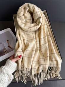 Plaid Casual Polyester