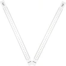 5pares Guas De Rodillo De Ajustables Para Grosor De Para Hornear y Repostera - imagen 1x3 piezas + 0.00X0.00X0.00CMx3pcs - Ver 6