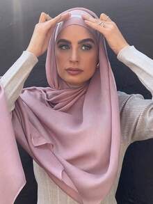 1pack Hijab Tape, Invisible Anti-Slip Adhesive Tape For Headscarf Fashionable Brooch