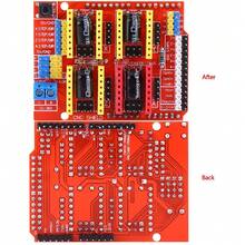 CNC Shield Expansion Board 4Pcs A4988 Stepper Motor Driver For Engraver 3D Printer
