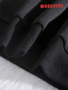 Women Sweatshirts - 黑色 - 查看 4