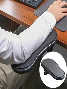 Heavy-Duty Desk Extension Arm With 180° Adjustable Sliding Base - Ergonomic Design, One-Piece Ergonomic Desk Wrist Rest - Adjustable Non-Slip Base, Heavy-Duty Desk Extension, Suitable For Gaming, Office And Home Use - Reduces Wrist And Arm Fatigue, Compatible With Keyboard, Mouse And Computer Devices