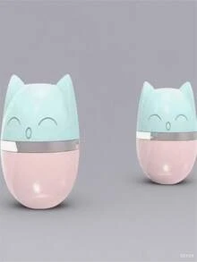 3 szt. – zabawki dla kotów na nudę, kulki z kocimiętką do gryzienia i łagodzenia nudy, samoprzylepna pałeczka z piórkami Hi Bell do drażnienia kota, zapobiegająca upadkom, kulki Weng do zgrzytania zębami, plastikowe zabawki dla kotów do gryzienia i obracania