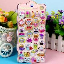 3D Embossed Gem Crystal Animal Stickers, Cute Decorative Stickers For Phone, Planner, DIY, Small Pattern Stickers
