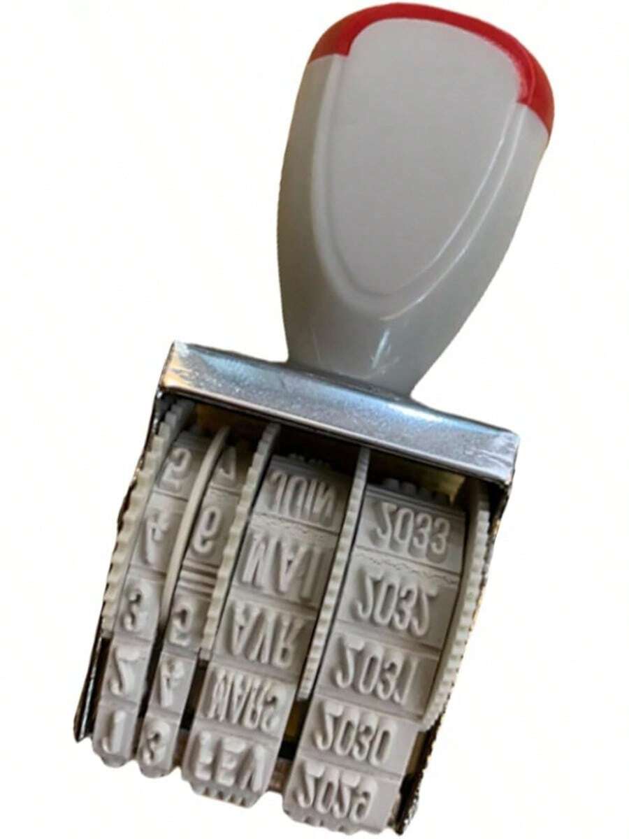 Date Stamp 4mm Font Spanish Date Stamp French Date Stamp Rotating Stamp ...