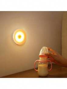 1 Set Of 3 Lights With Remote Control, High Brightness Battery Operated Wall Lamp, Warm/White Light Eye-Caring Bedside Lighting, Dimmable, Timer, Cabinet/Kitchen Lighting - White - View 7