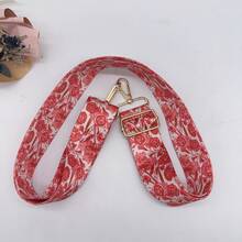 1pc 3.8CM Colorful Printed Adjustable Replacement Shoulder Strap For Bags