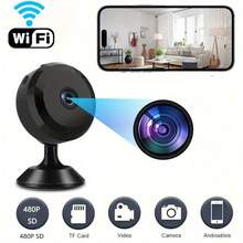 1 Pcs Mini Surveillance Camera, Smart Home Security Camera, Mobile Remote Monitoring, Wireless Camera, Anytime, Anywhere Viewing, Butler Assistant, Supports Remote Access - 1件 - 查看 1