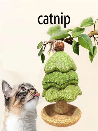 20pcs - Cat Toys Natural Fresh Cat Peppermint Christmas Tree Tianliao Teeth Grinding Stick Teeth Cleaning Stick Self Hi Cat Toys Christmas Gift Decorations Cat Teeth Grinding Bite