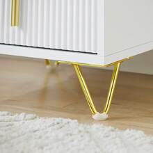 SoBuy 3 Drawers Bedside Table Side Table Sofa Table Lamp Table White W40 X D40 X H63cm FBT115-L-W - FBT168-w - View 10