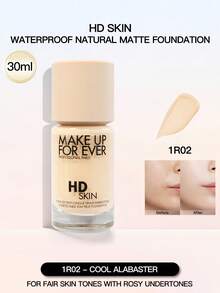 Kem nền HD SKIN UNDETECTABLE STAY-TRUE 1N06/1Y04/1R02/1N00 30ml - 30ml-#1R02 - Xem 1