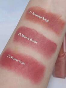 Rom&nd ZERO MATTE LIPSTICK 23 Ruddy Nude, Velvety Matte Texture, Lightweight & Non-Drying, Soft Focus Matte Finish, Blurred Lip Look, Everyday Matte Makeup, Professional Cosmetics, Special Occasions, Korean Makeup, 3g/0.11oz.