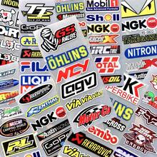 AD 防水防晒反光车贴赞助摩托车贴纸头盔贴电动车摩托车装饰划痕修复 - 彩色 - 查看 1